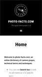 Mobile Screenshot of photo-facts.com